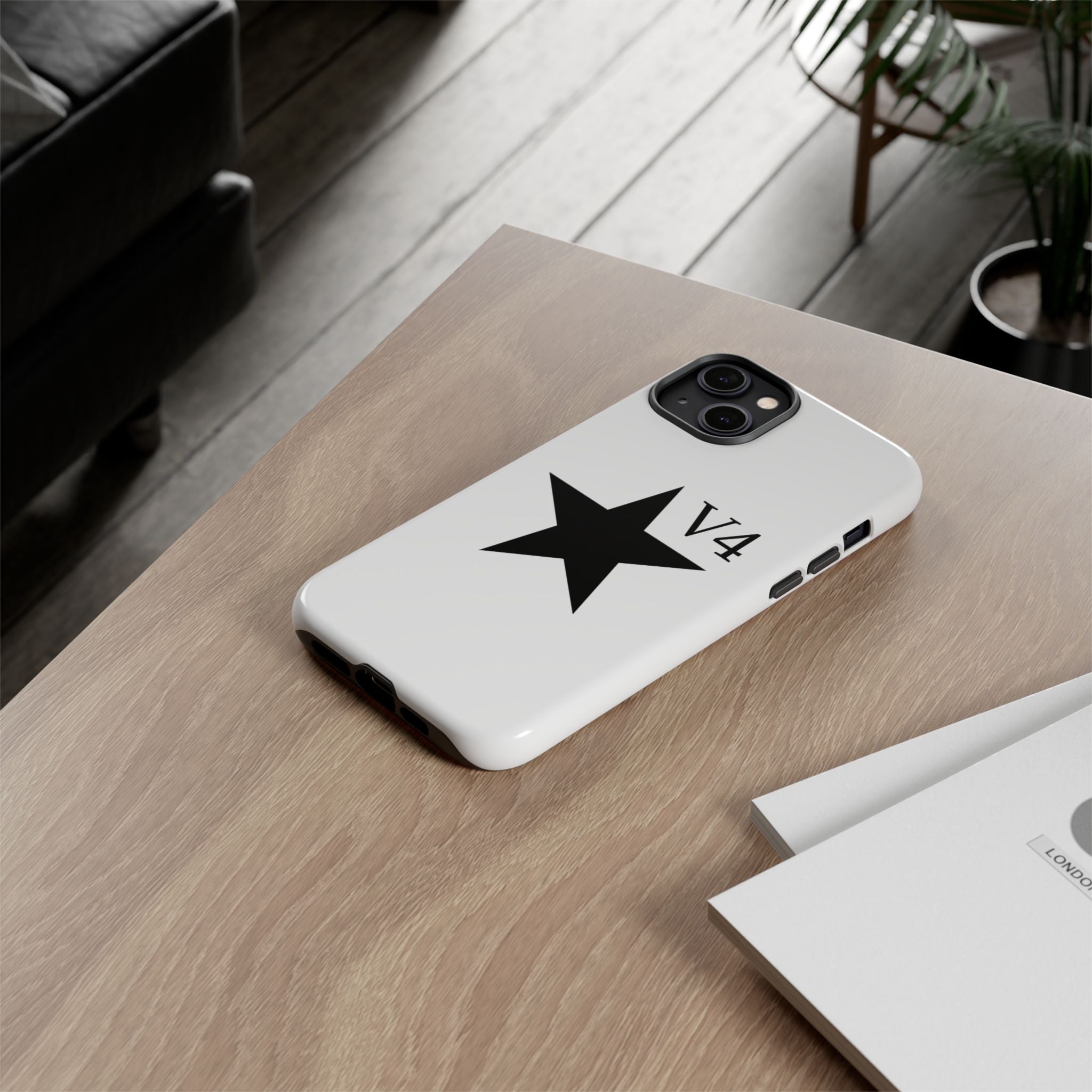Tough Cases — Minimal Black Star Phone Case