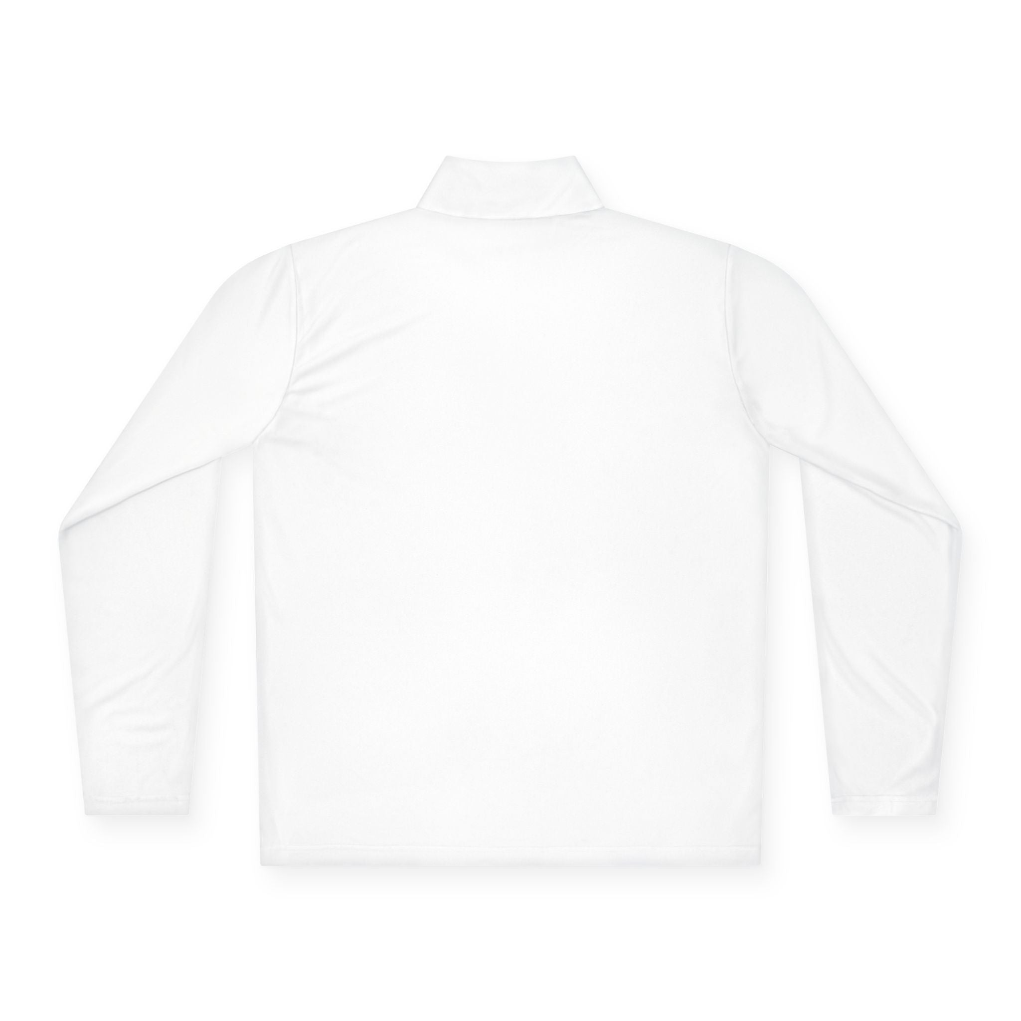 Quarter-Zip Pullover — Minimal 'V4' Chest Logo Performance Pullover