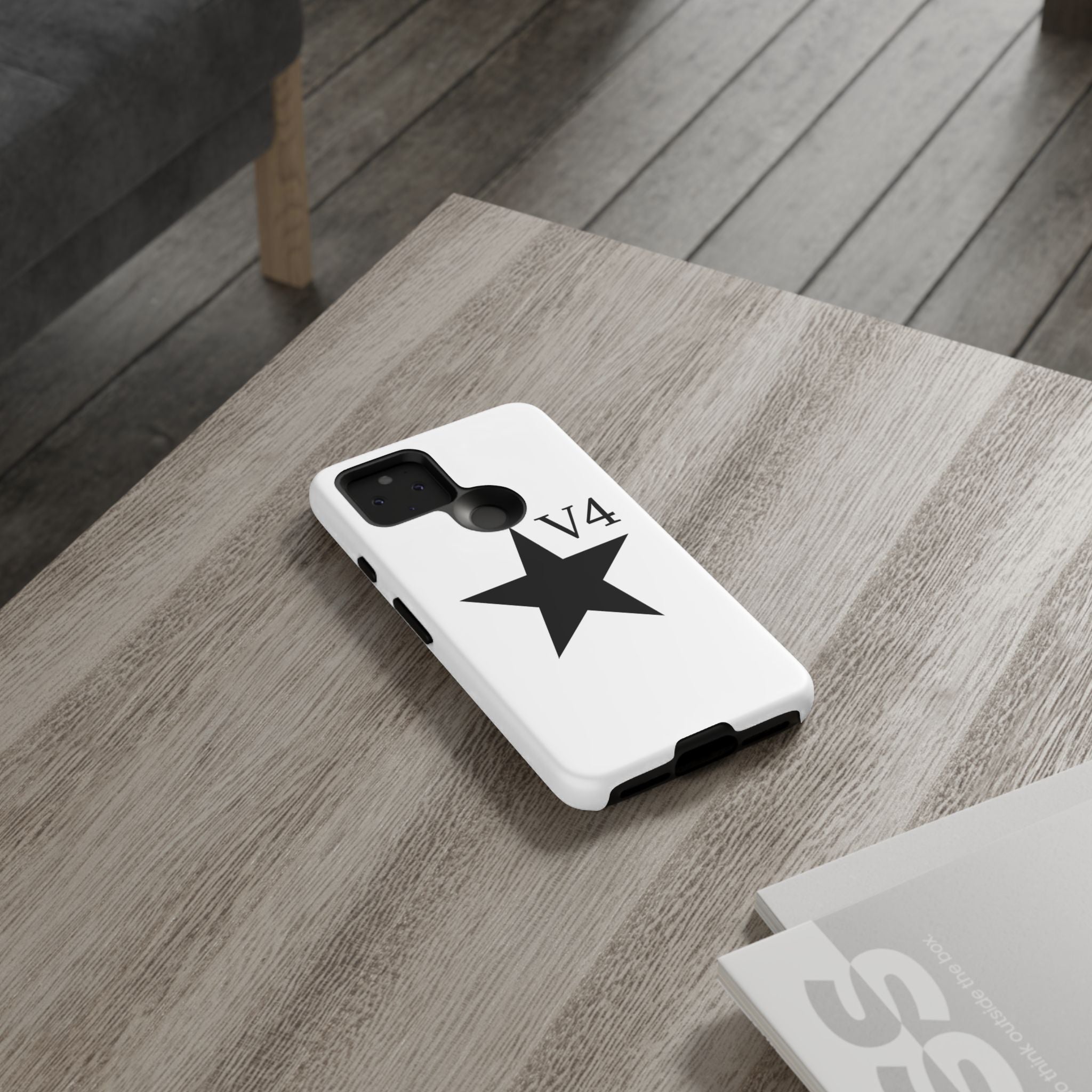 Tough Cases — Minimal Black Star Phone Case
