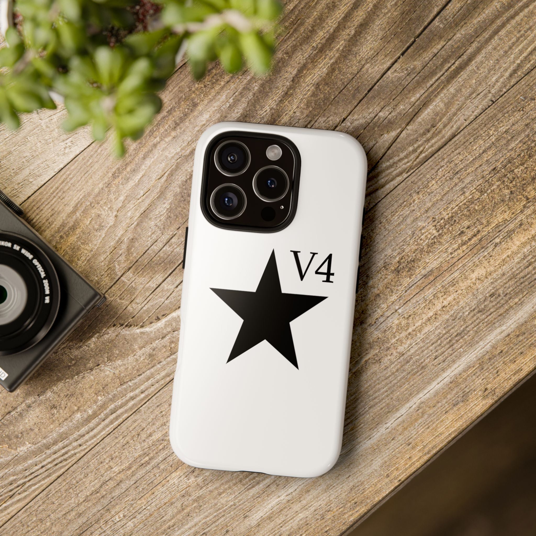 Tough Cases — Minimal Black Star Phone Case