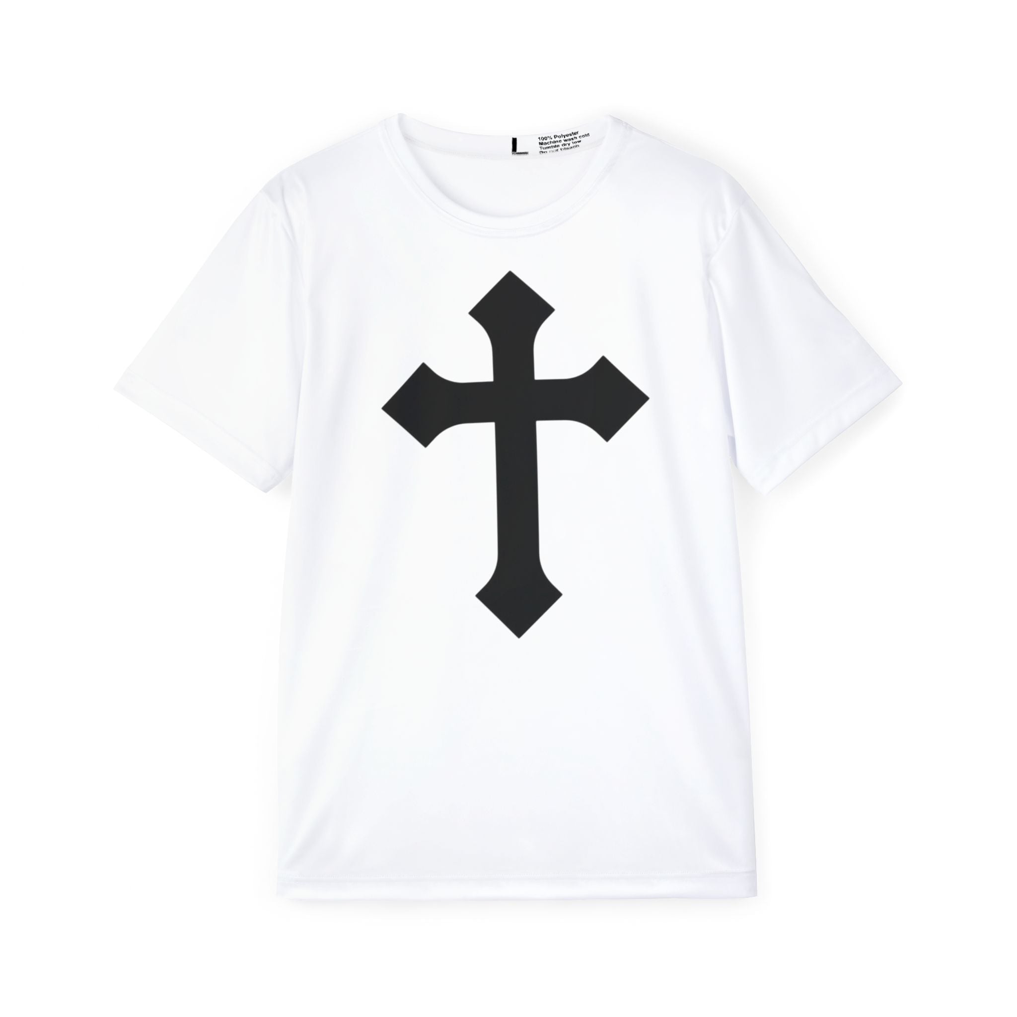 Be Humble Cross Tee — Black Rose Graphic Men’s Jersey