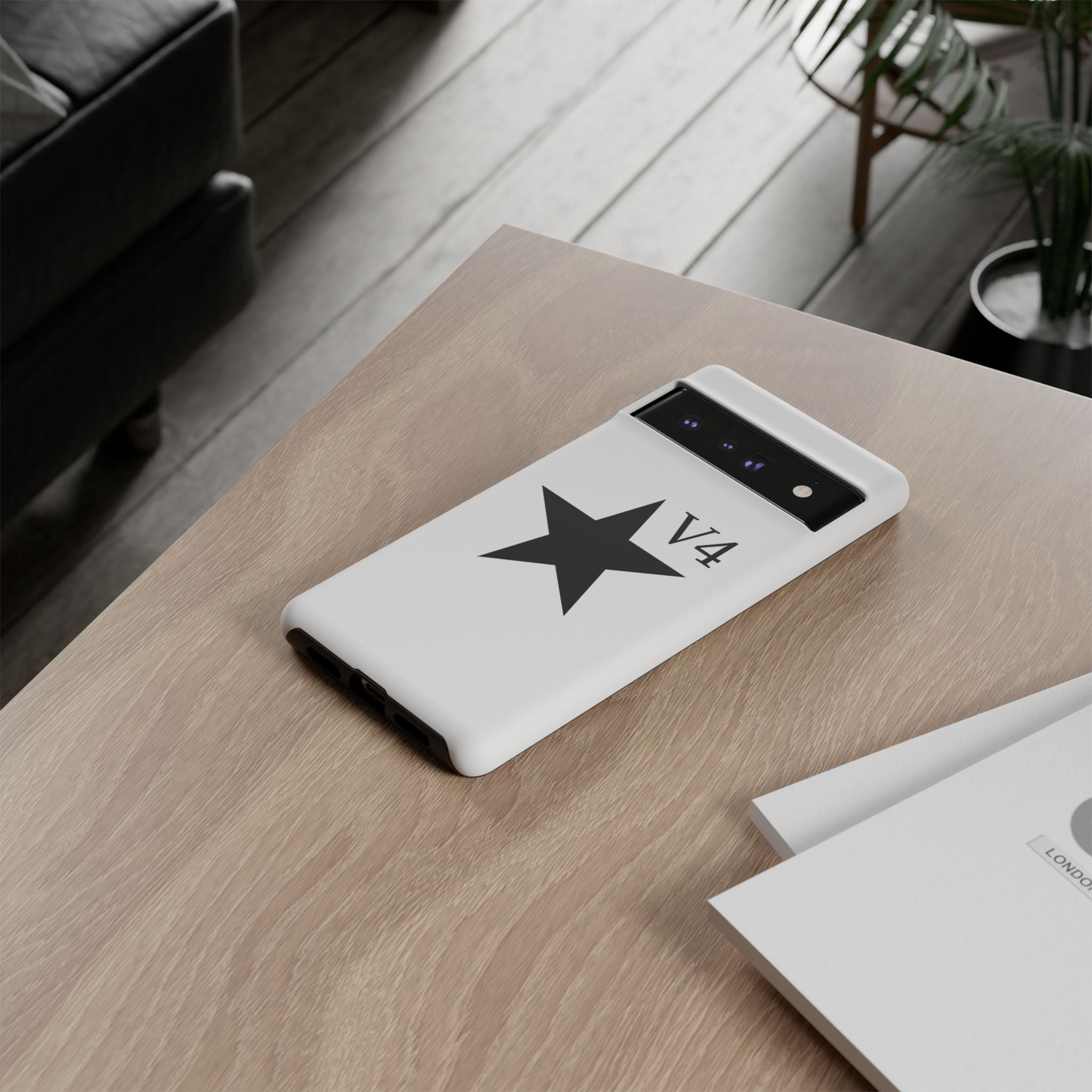 Tough Cases — Minimal Black Star Phone Case