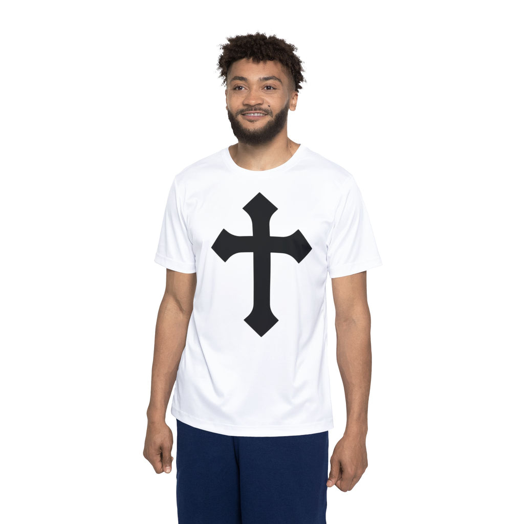 Be Humble Cross Tee — Black Rose Graphic Men’s Jersey