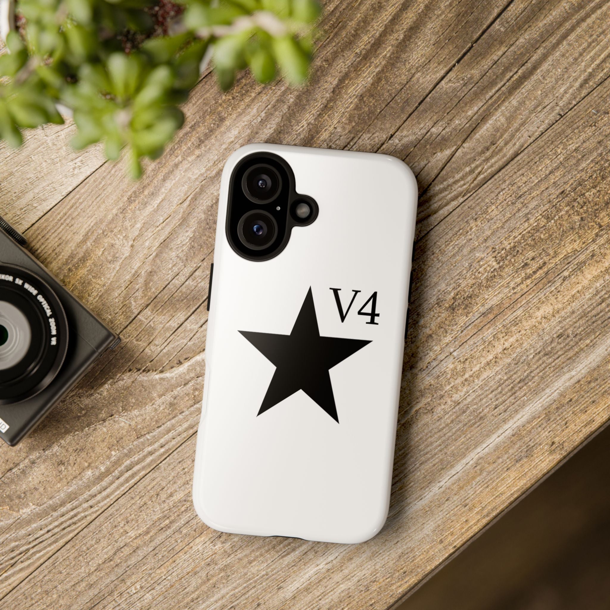 Tough Cases — Minimal Black Star Phone Case