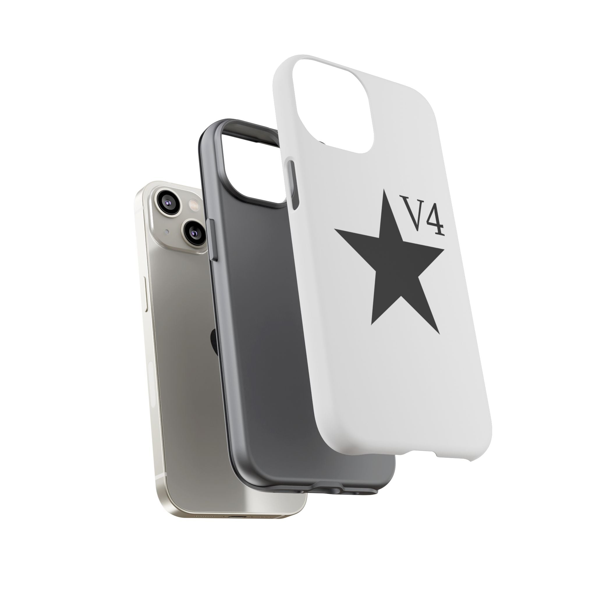 Tough Cases — Minimal Black Star Phone Case