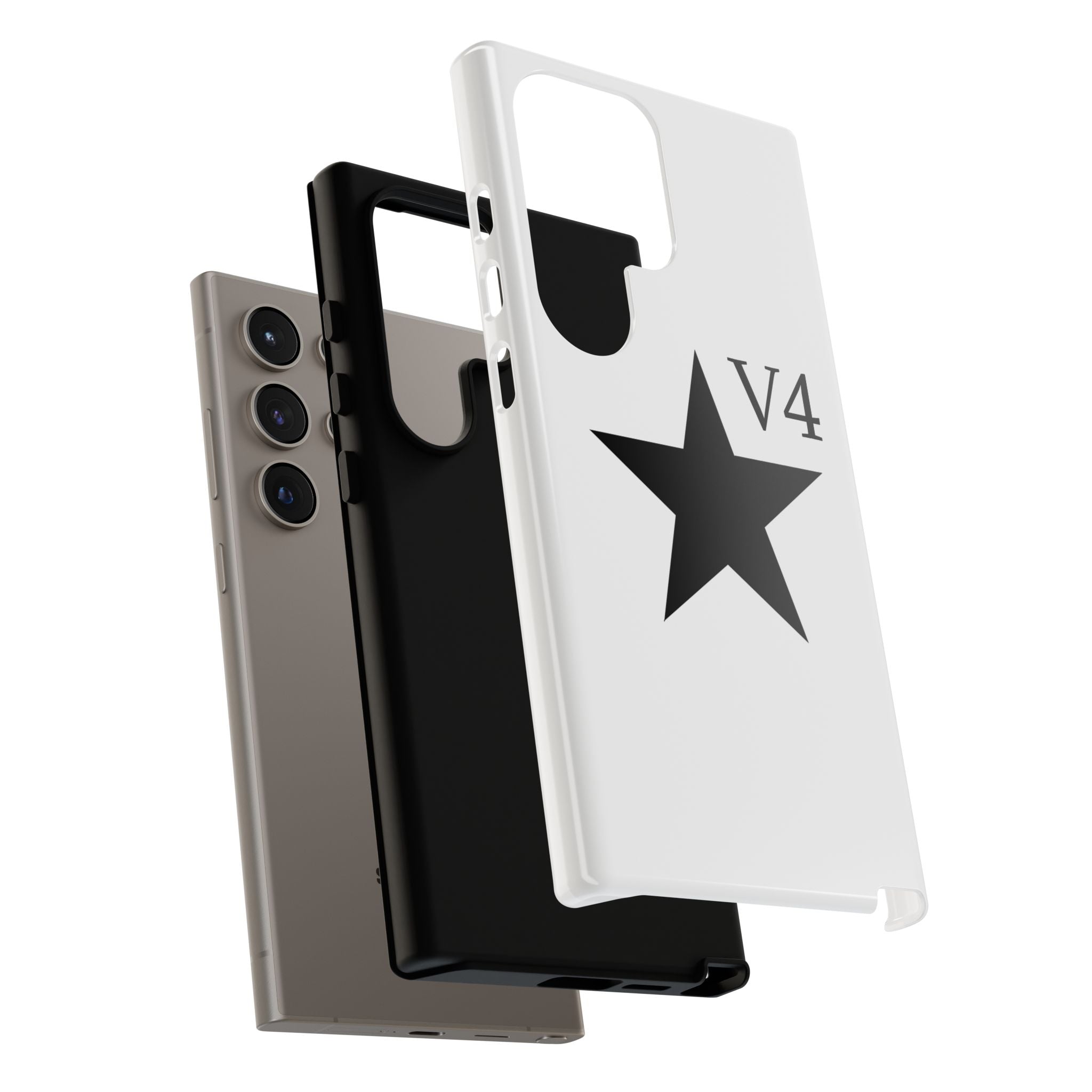 Tough Cases — Minimal Black Star Phone Case