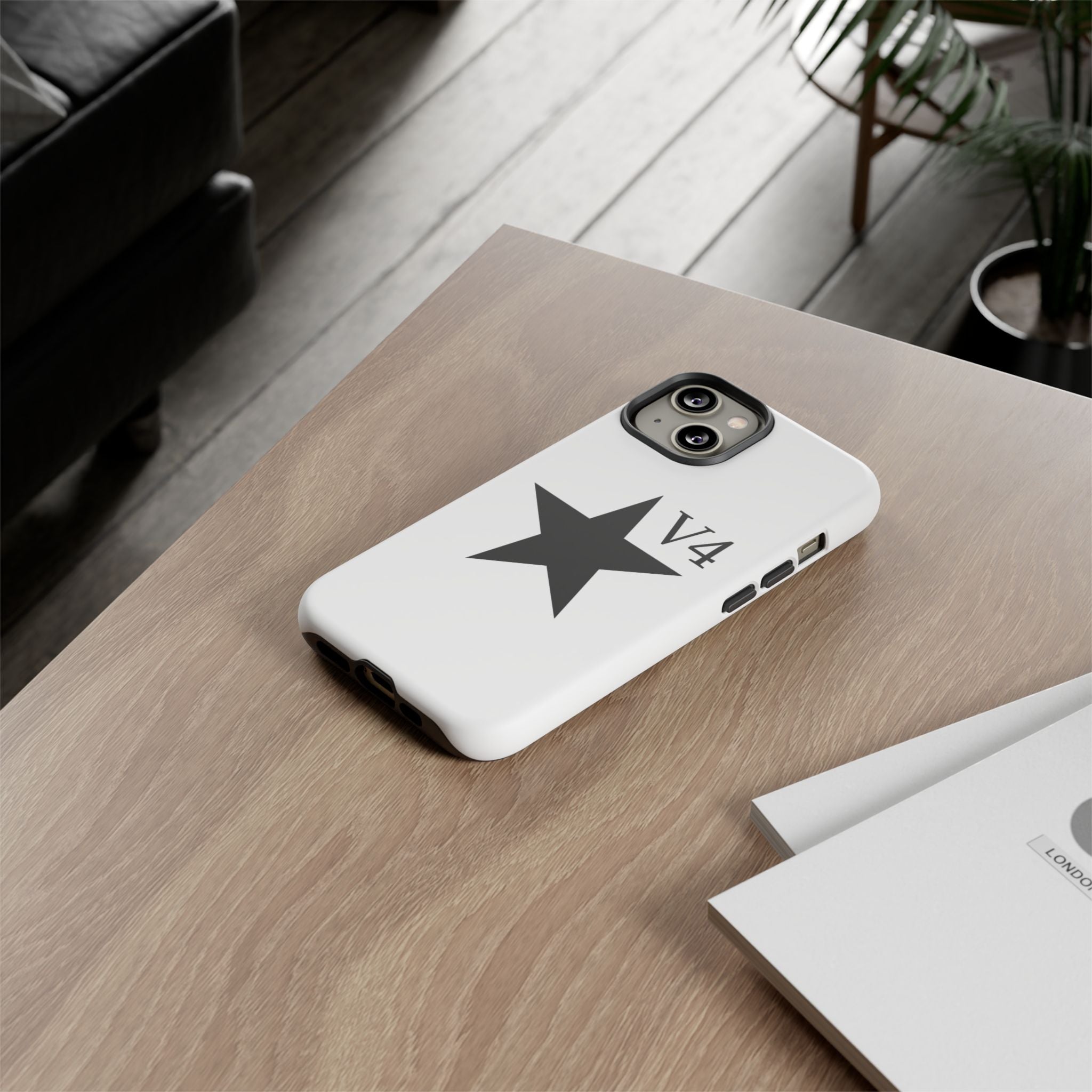 Tough Cases — Minimal Black Star Phone Case