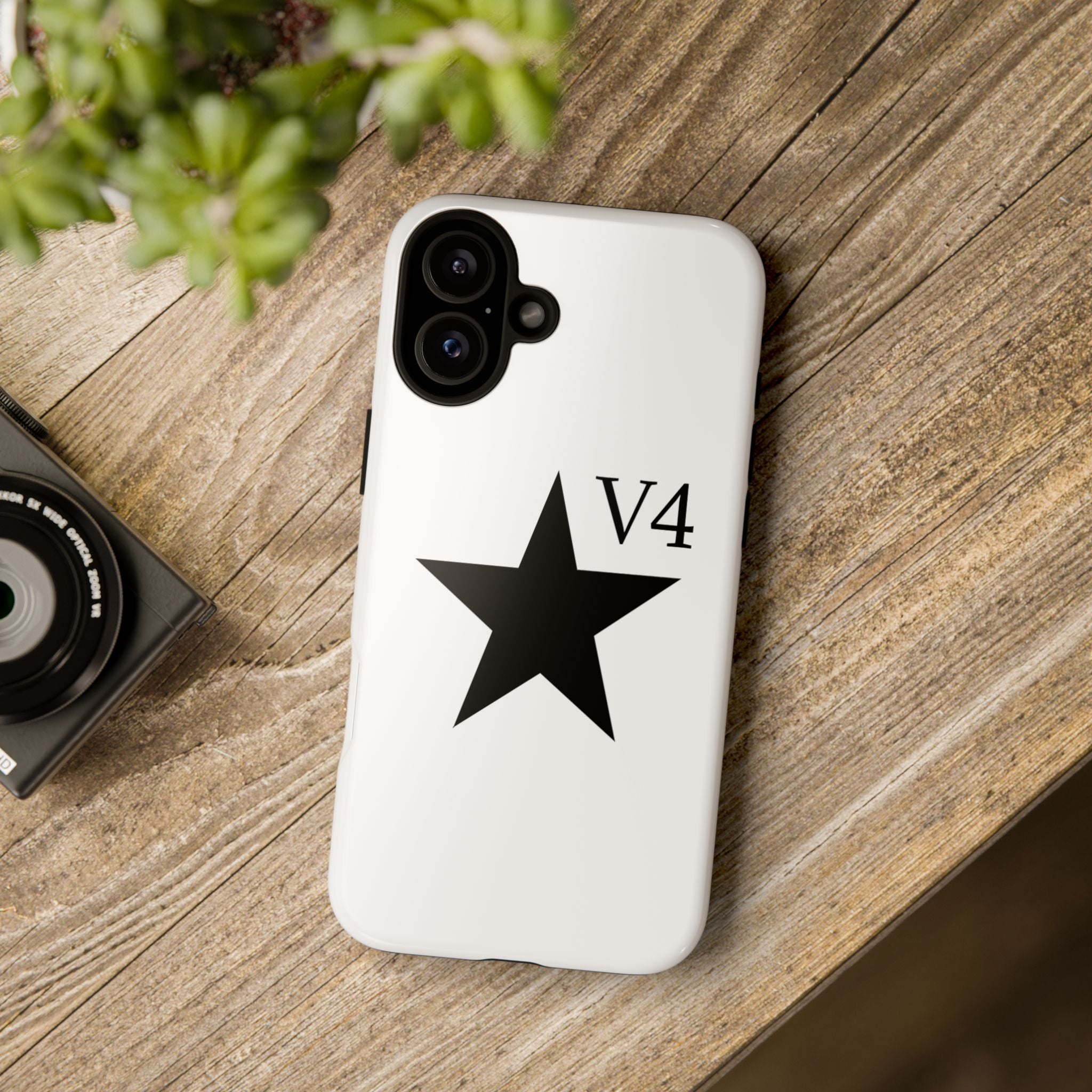 Tough Cases — Minimal Black Star Phone Case