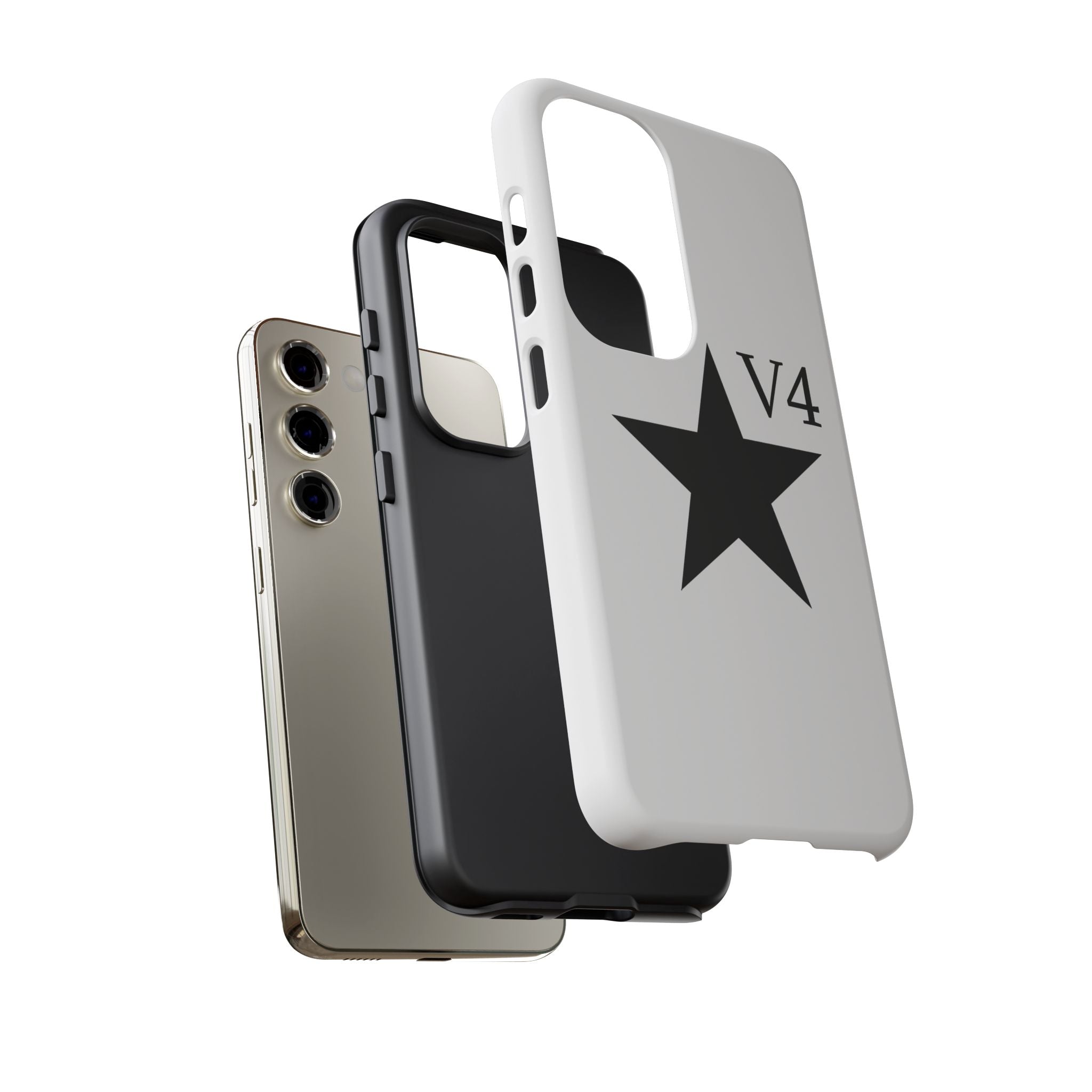 Tough Cases — Minimal Black Star Phone Case