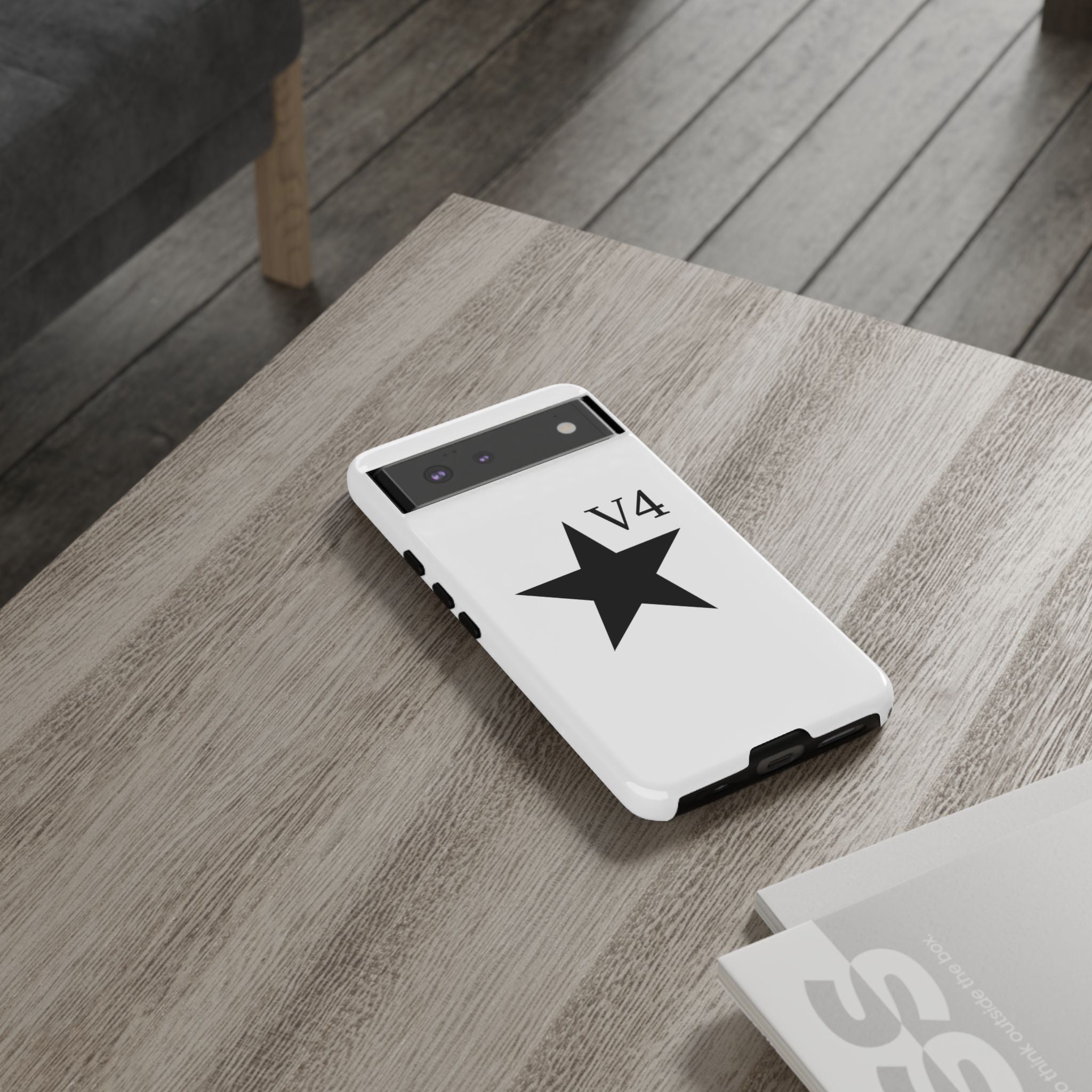 Tough Cases — Minimal Black Star Phone Case