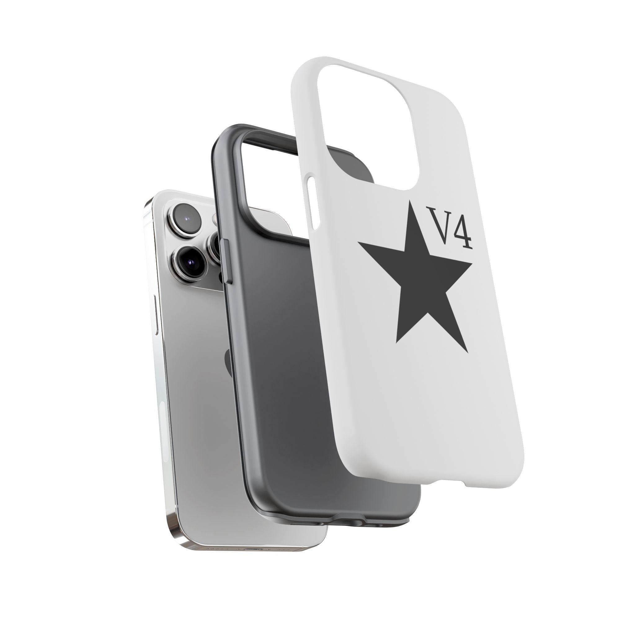 Tough Cases — Minimal Black Star Phone Case