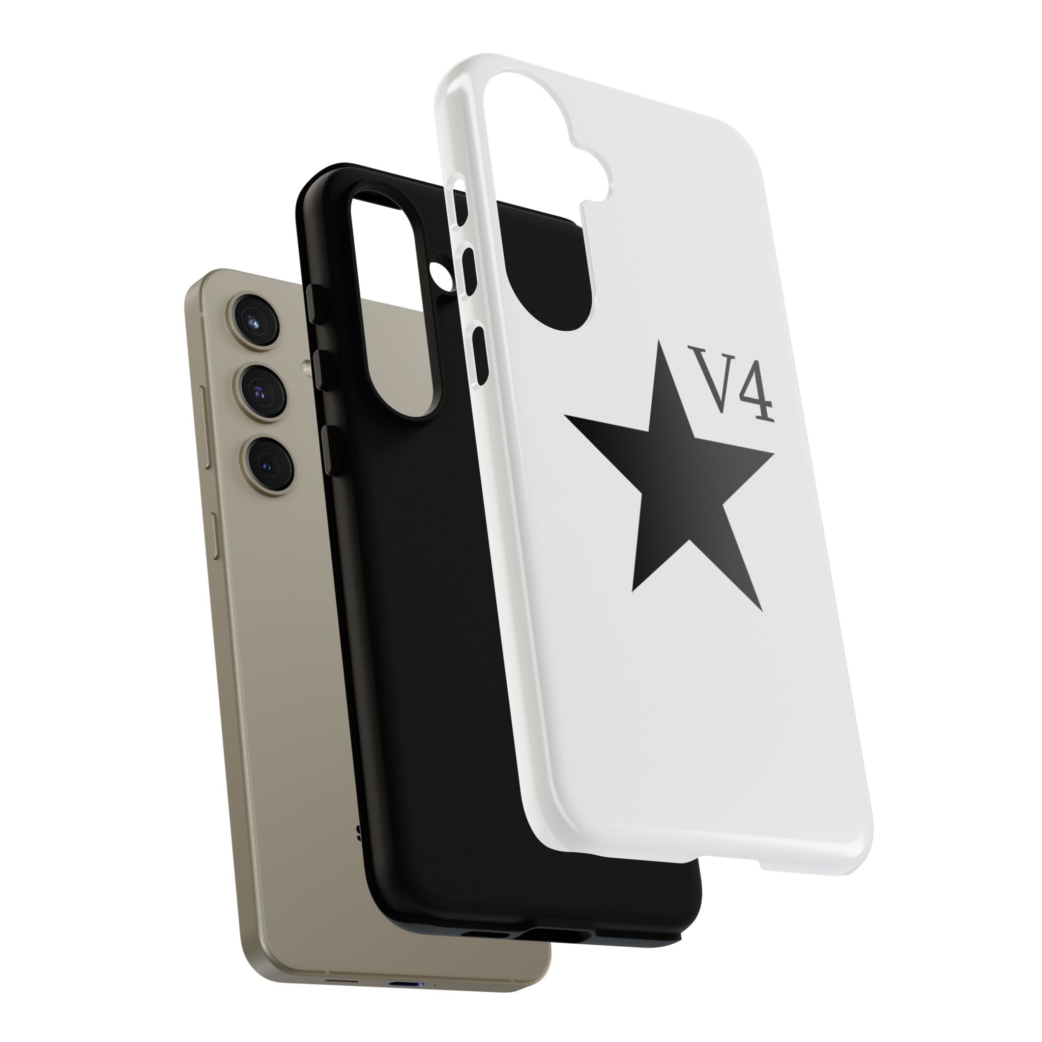 Tough Cases — Minimal Black Star Phone Case
